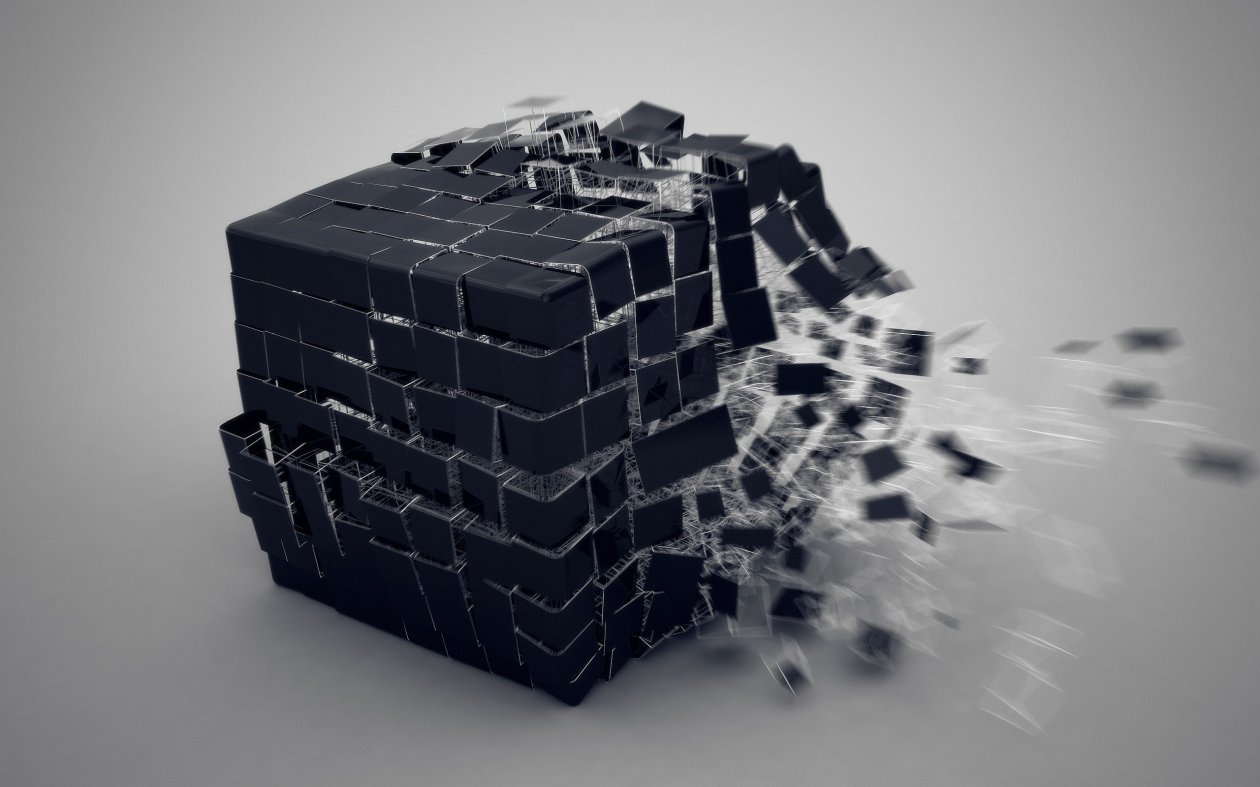 3d Cube Burst