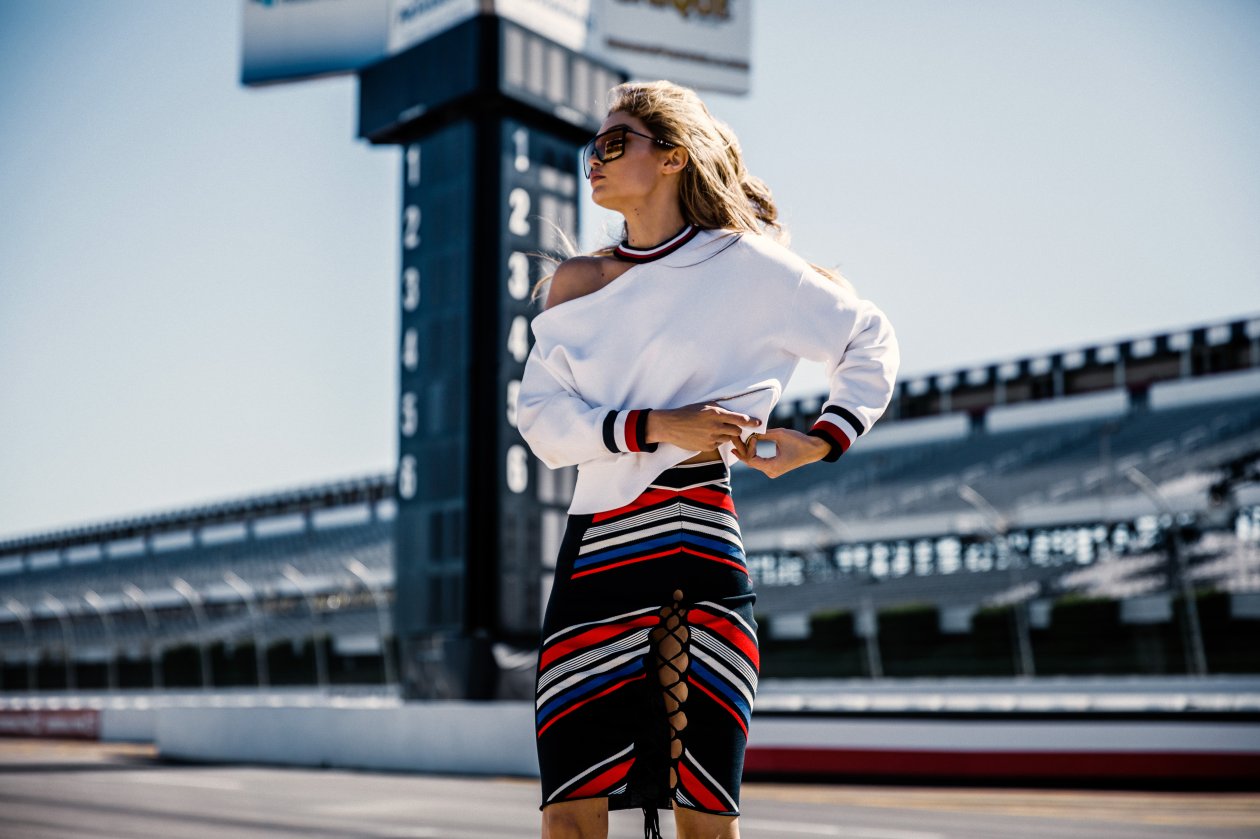 Gigi Hadid Tommy Hilfiger Campaign 5k
