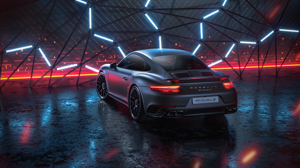 Porsche 911 TurboS CGI