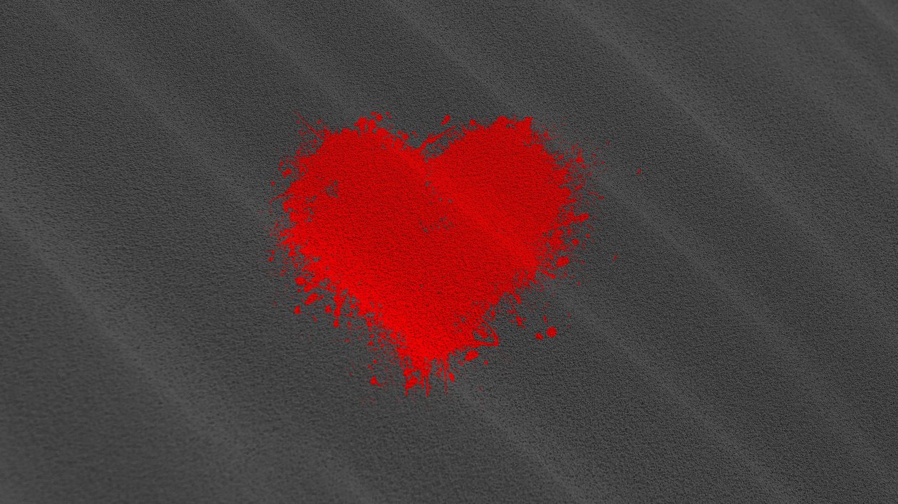Heart Texture Background 4k