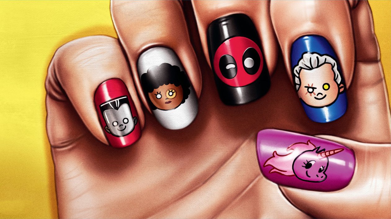 Deadpool 2 Movie Nail Paint Poster