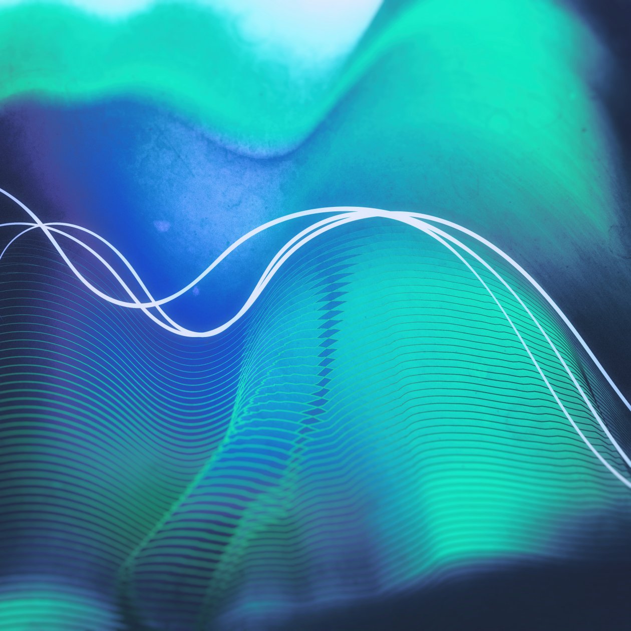 Abstract Green 4k