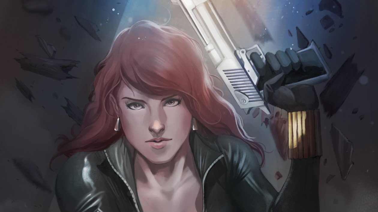 Black Widow Art