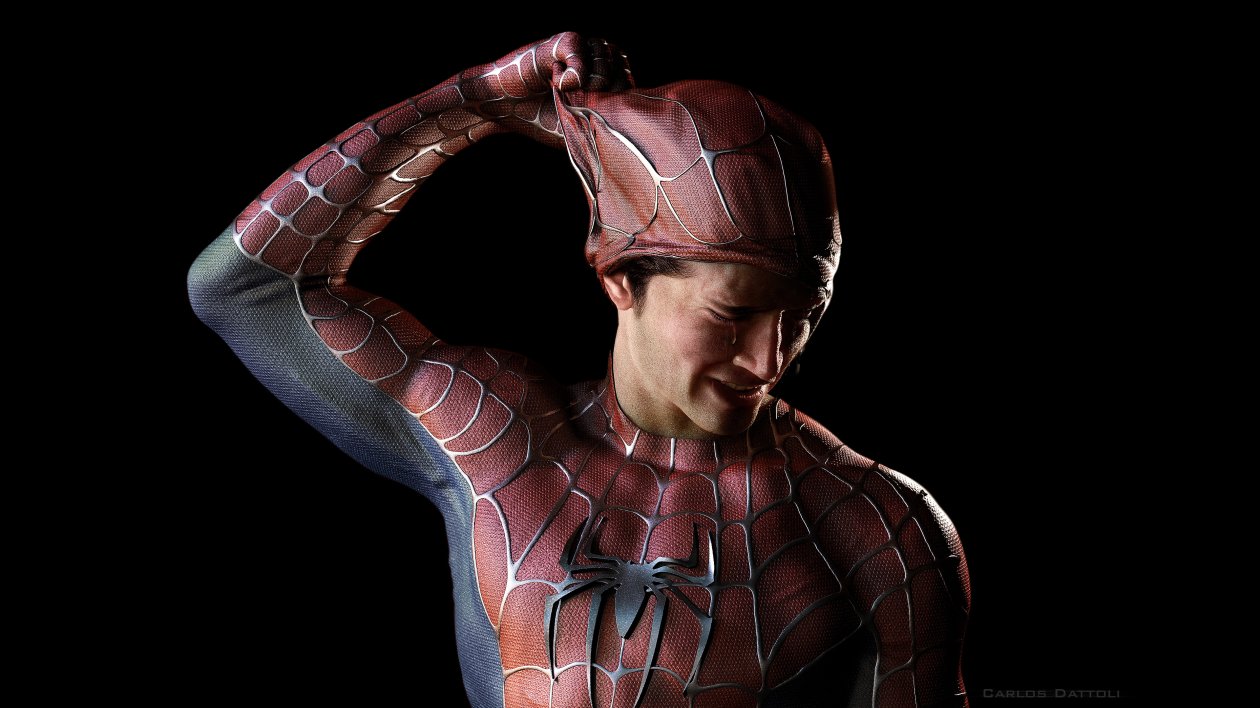 Crying Spiderman