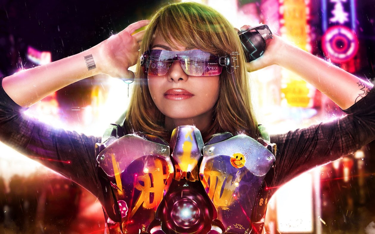 Fond d'écran Tech Girl