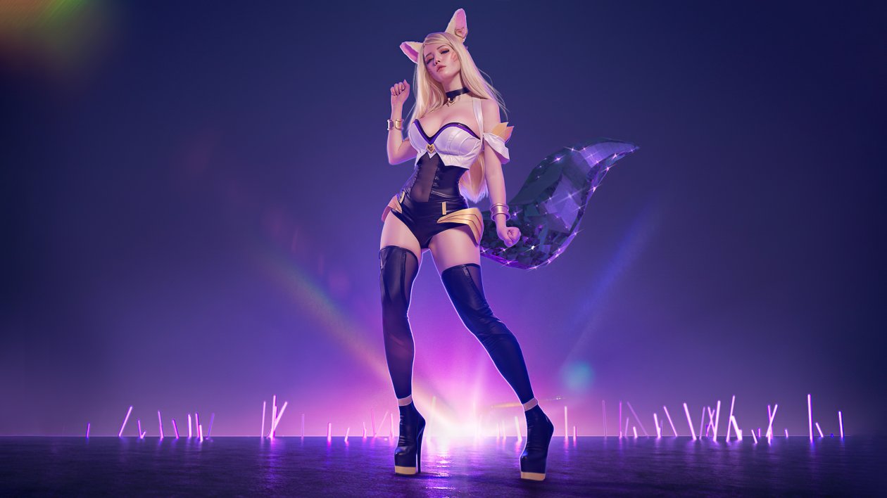 Ahri Kda Cosplay 5k