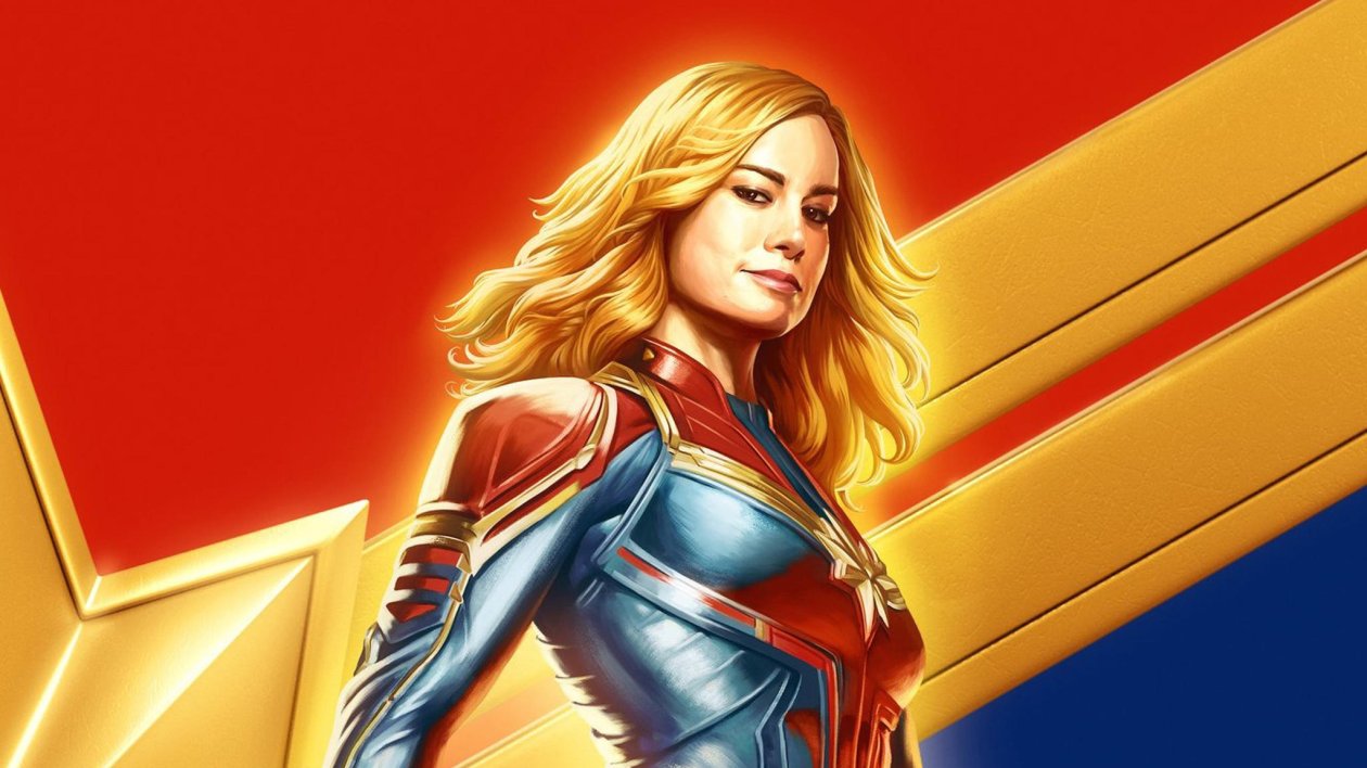 Captain Marvel Brazil Comic Con Poster