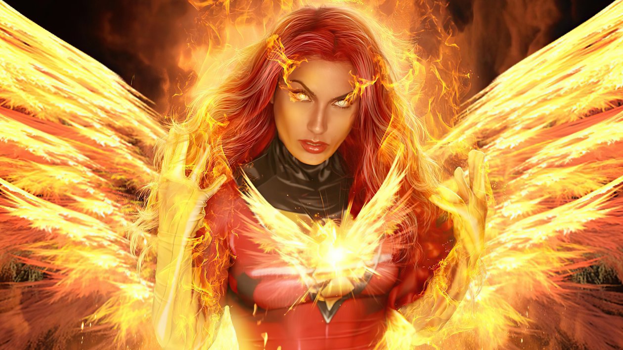 The Dark Phoenix Cosplay 4k