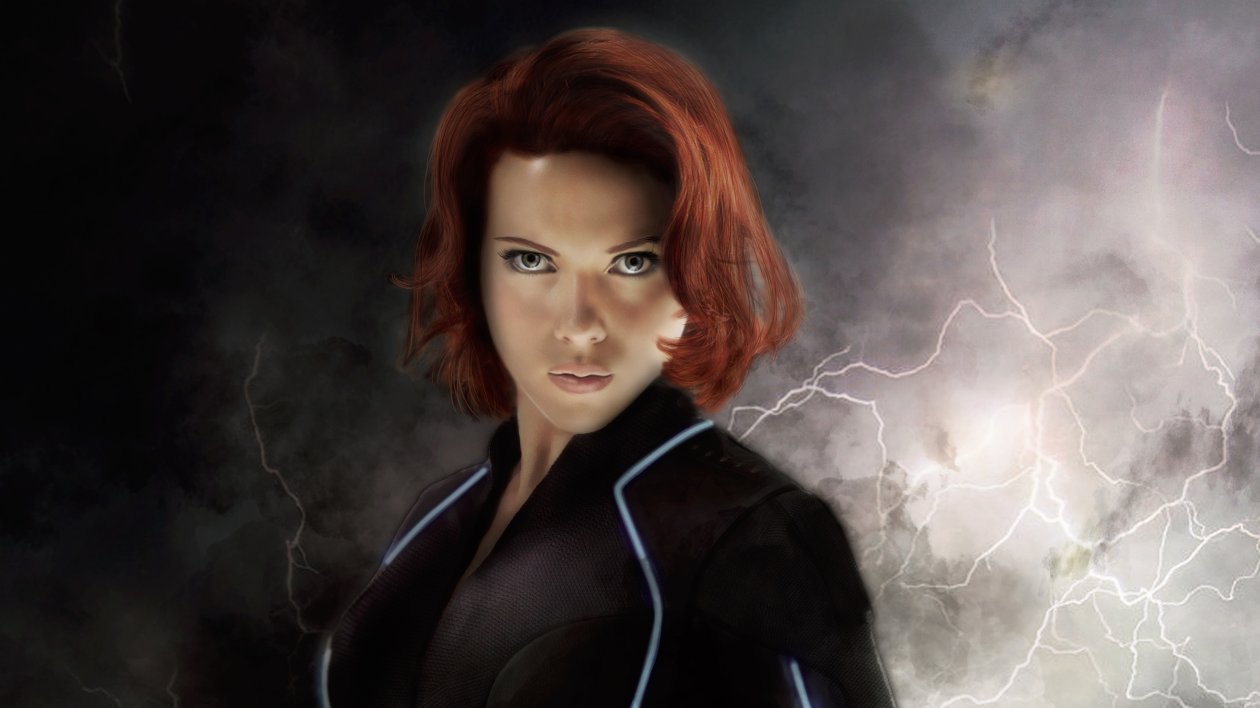 Black Widow 5K Art