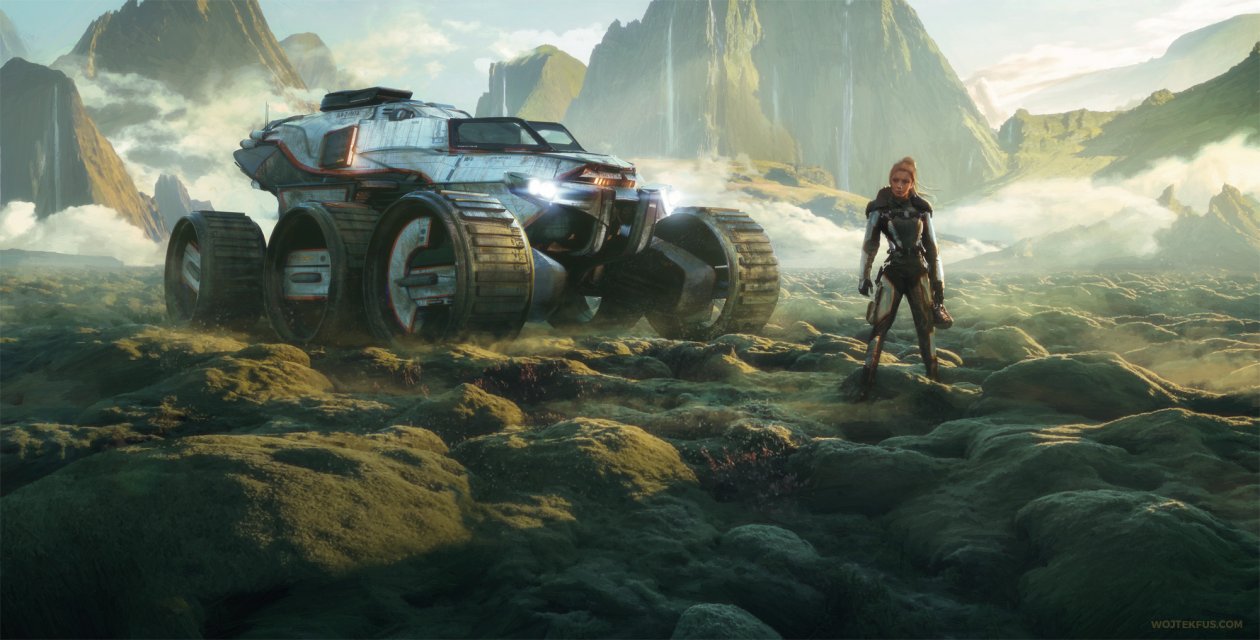 Rover Digital Art