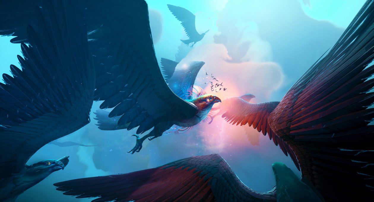 Eagle Abstract Art 4k