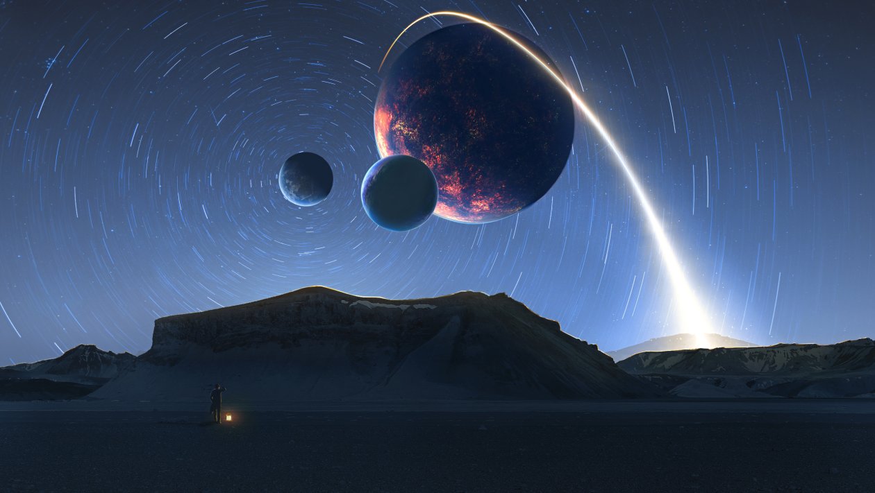 Desert Landscape Digital Art