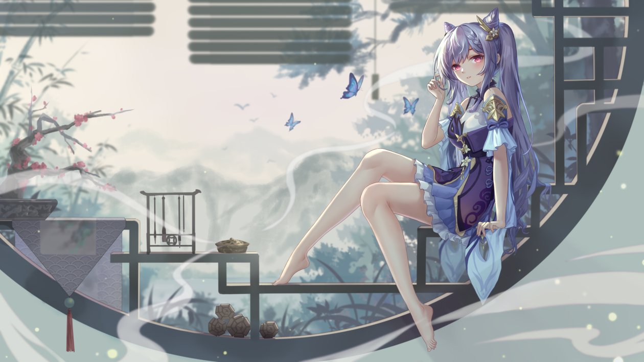 Keqing Genshin Impact 5k