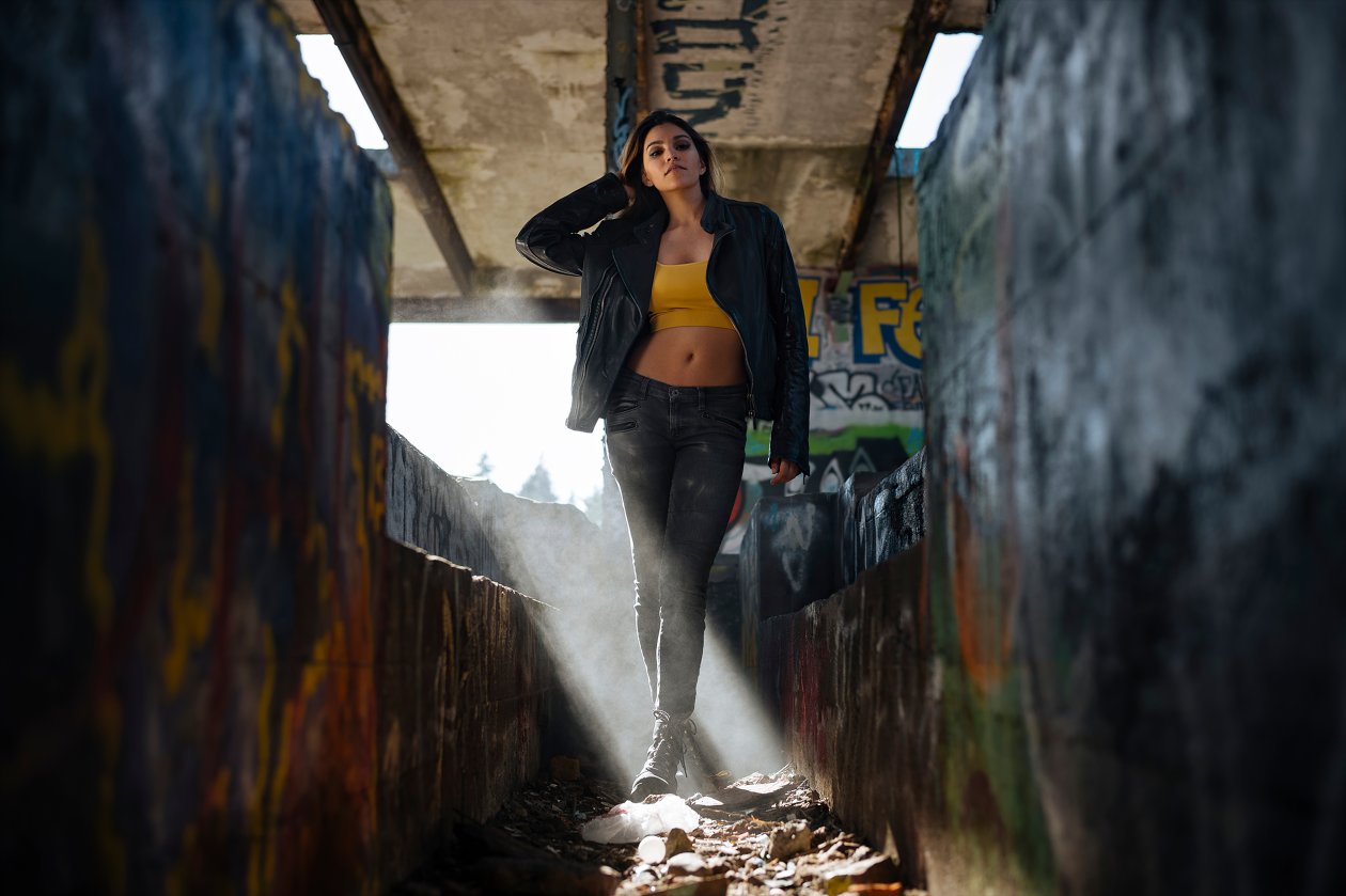 Street Model Fashion 4k