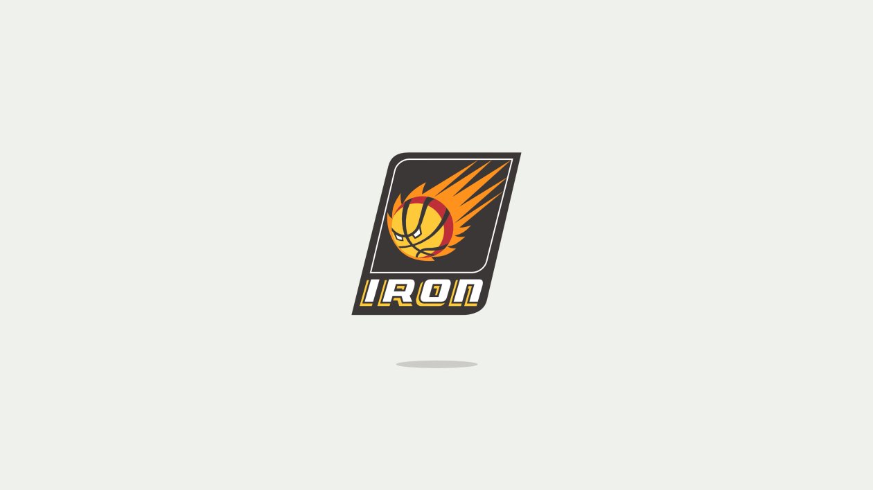 Iron Man Minimal Logo 4k