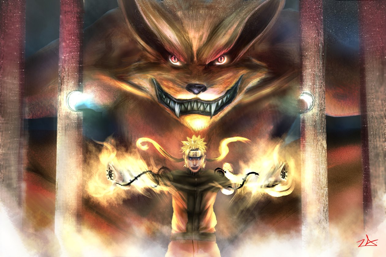 Naruto And Kurama 4k