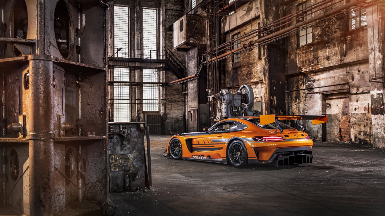 Mercedes AMG GT3 2019 Rear