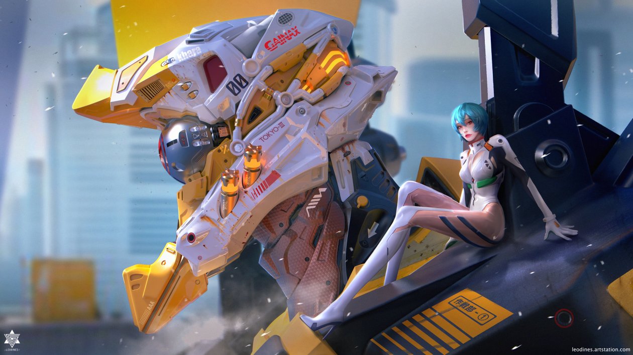 Neon Genesis Evangelion Anime 4k