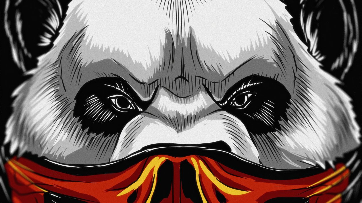 Panda Face Mask 4k