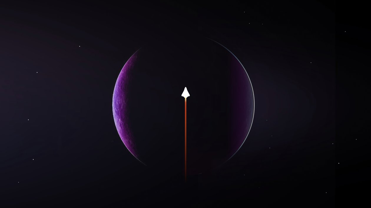 Rocket Space Minimal 5k