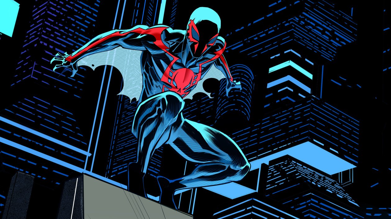 Spiderman 2099 Digital Art