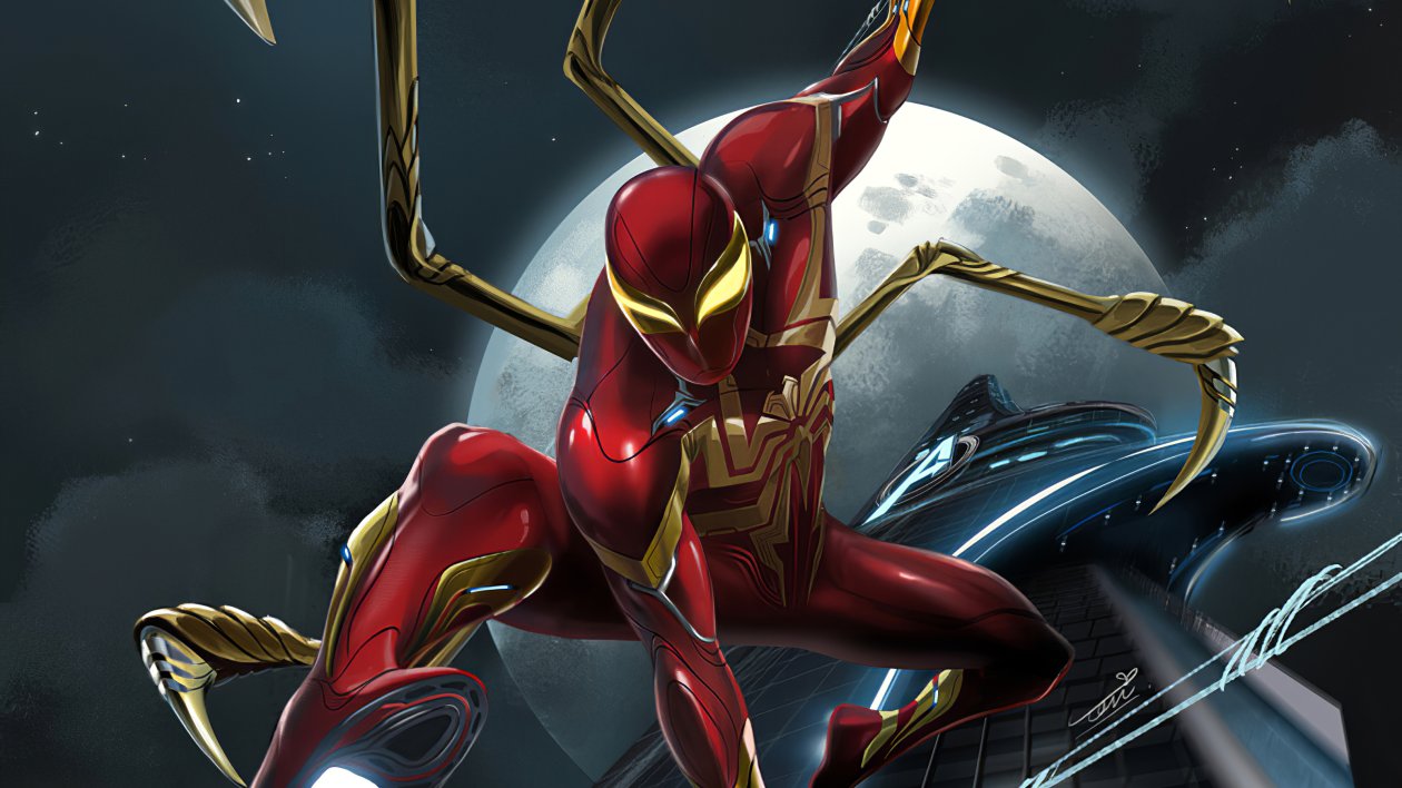 Red Spider Iron Suit 4k