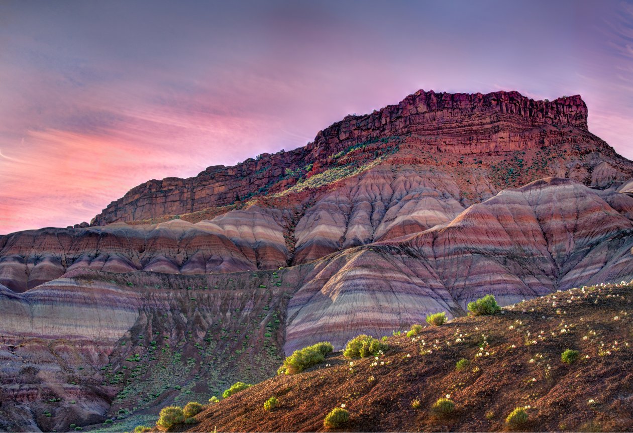 Sunrise At The Ghost Town Of Old Paria