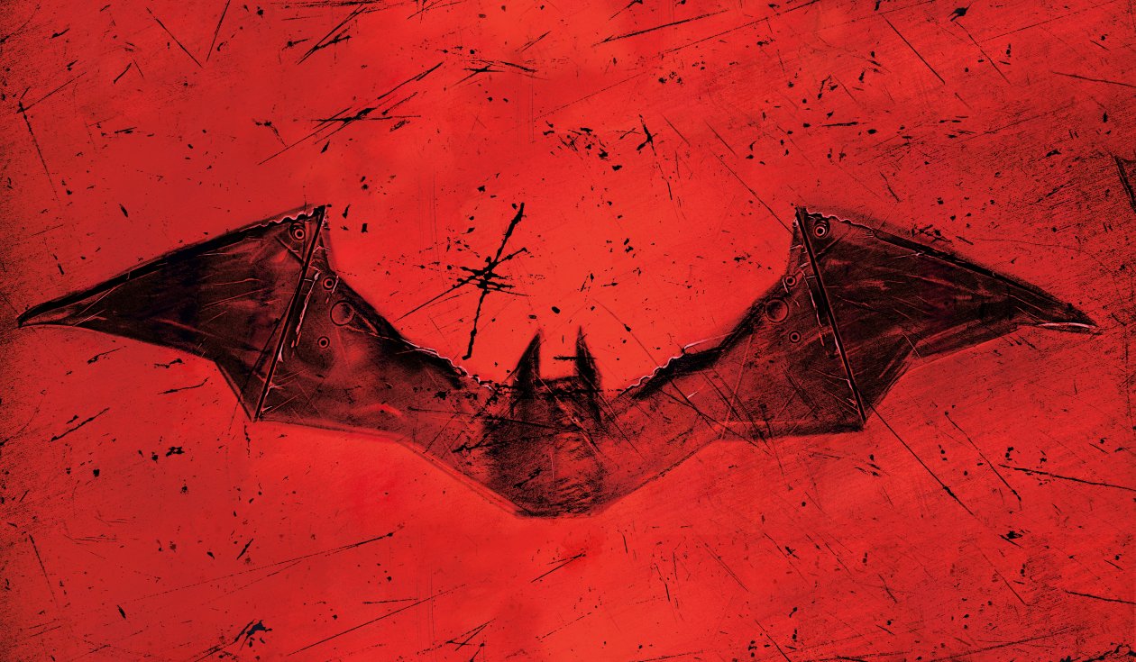 The Batman 2021 Red Logo 8k