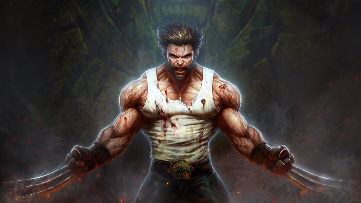 Art Wolverine 4k