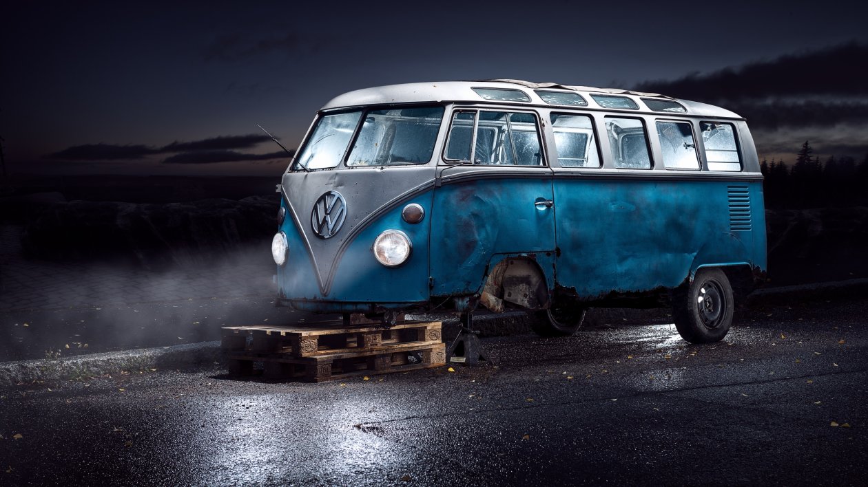 Volkswagen Van Tyre Repair