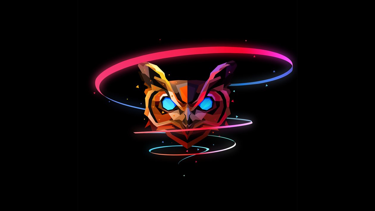 Owl Abstract Art
