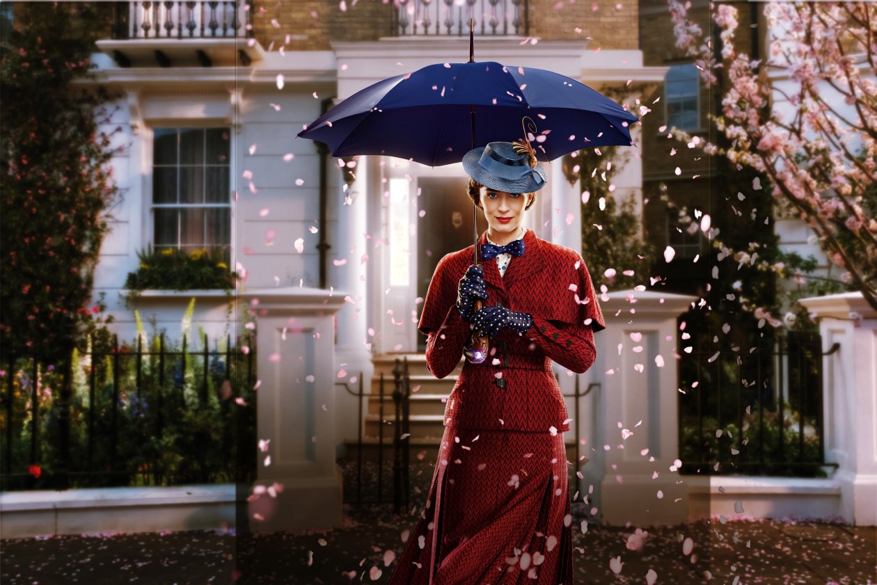 Emily Blunt In Mary Poppins Returns Movie 8k