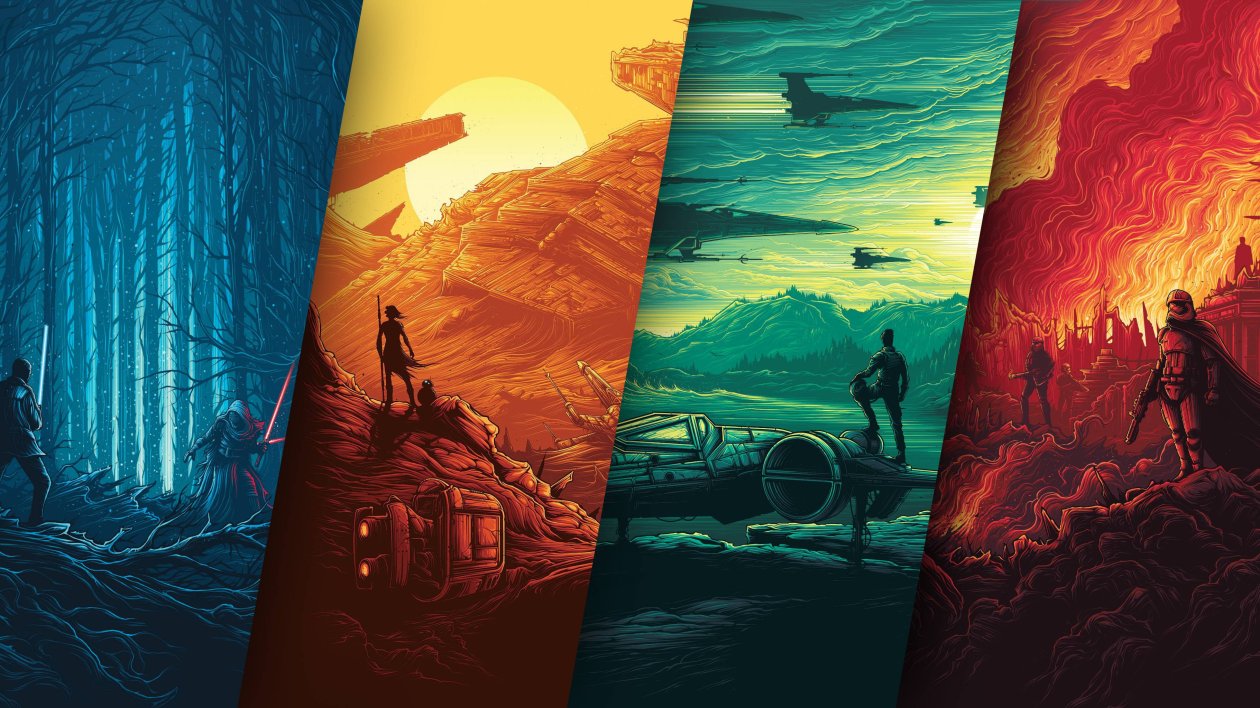 Star Wars Poster 4k