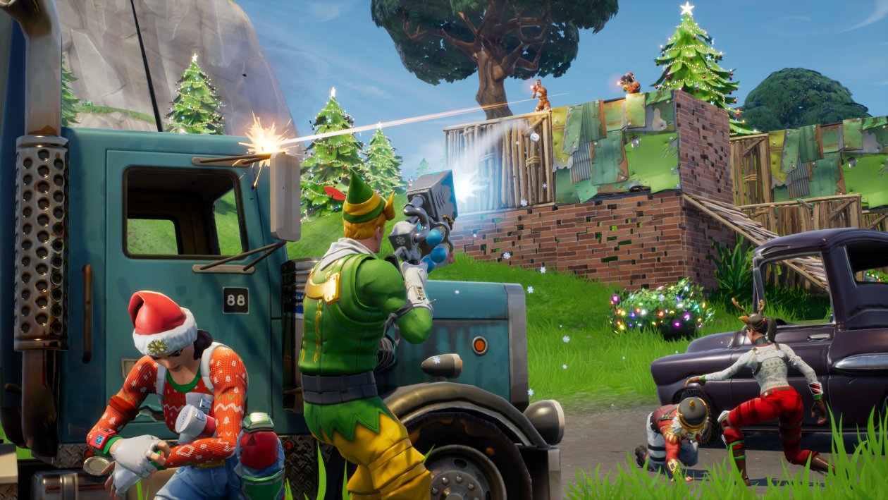 Fortnite Winter Season 4k