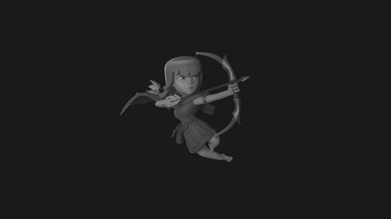 Clash Of Clans Archer 4k