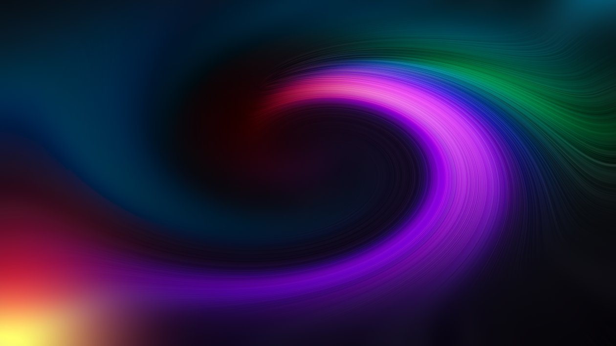 Spiral Moving Colors Abstract 4k