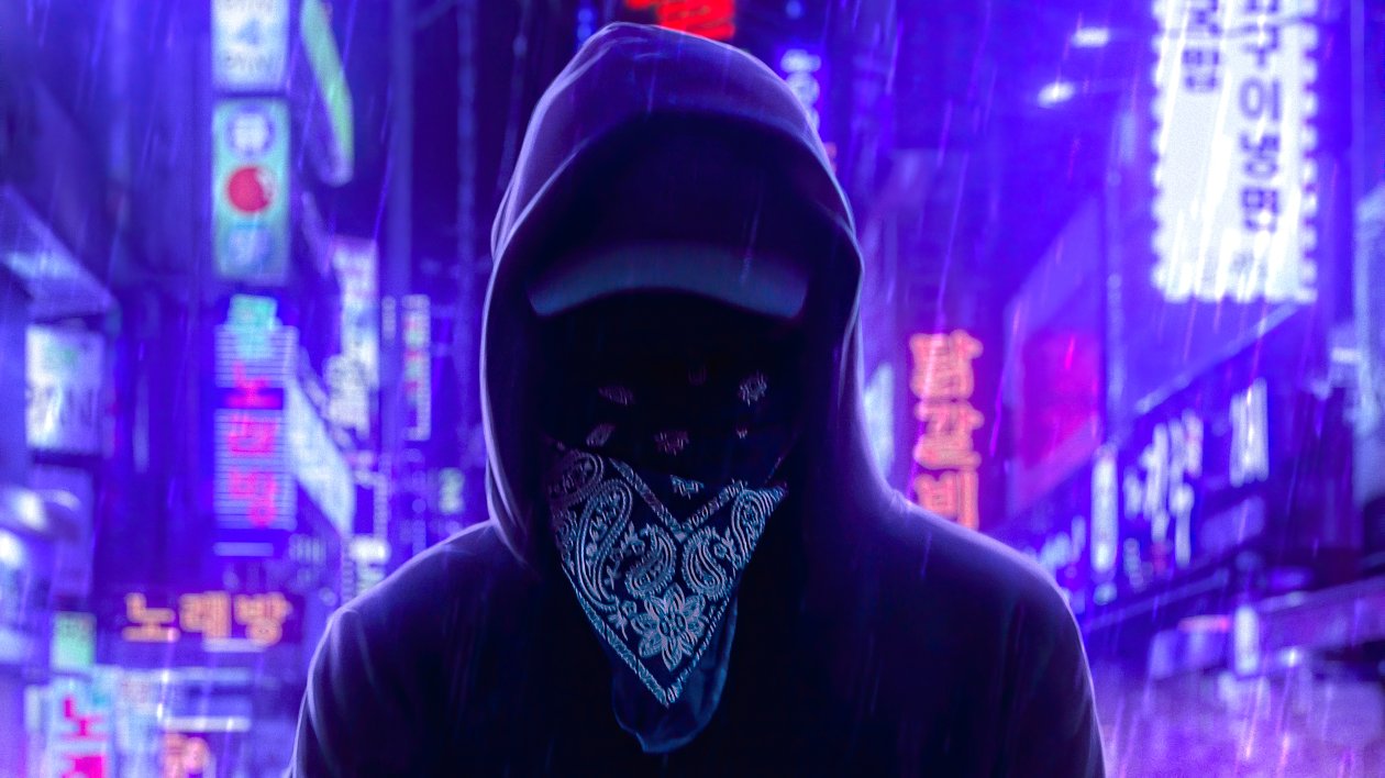 Anonymus Mask Face 4k
