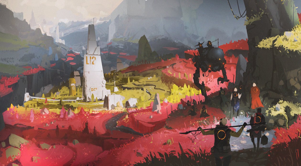 Orange Circle City 4k