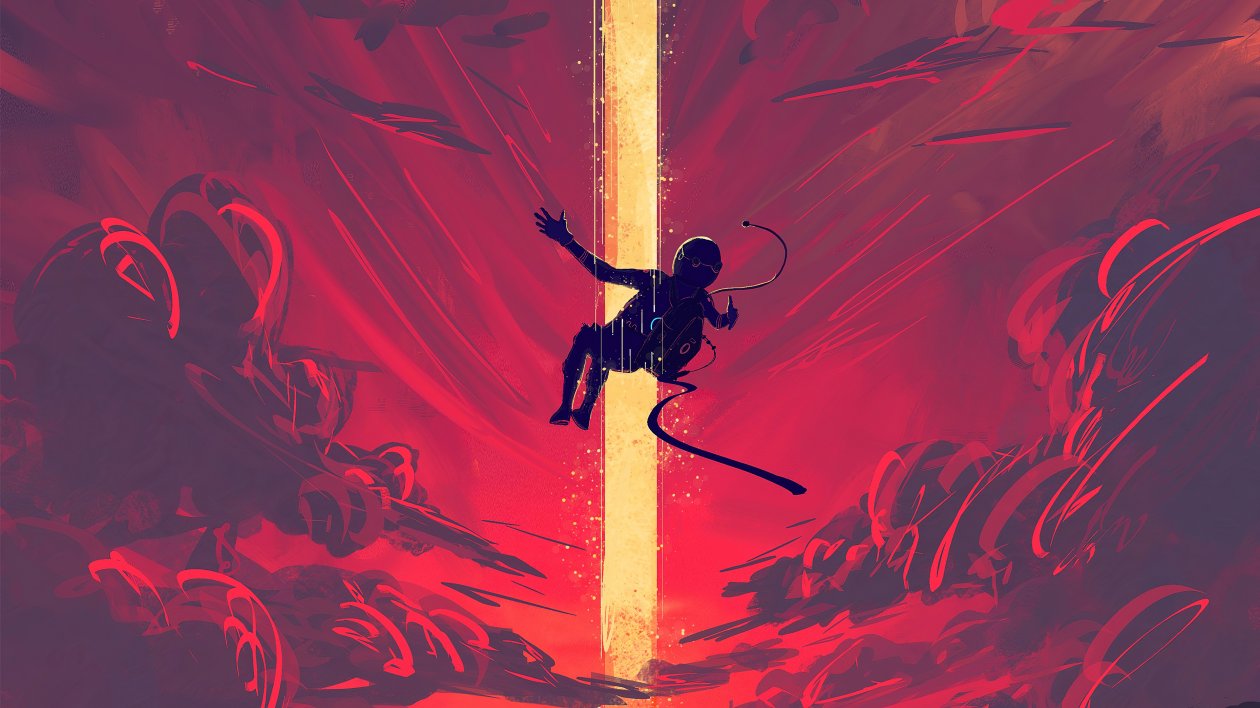 The Falling Astronaut 4k