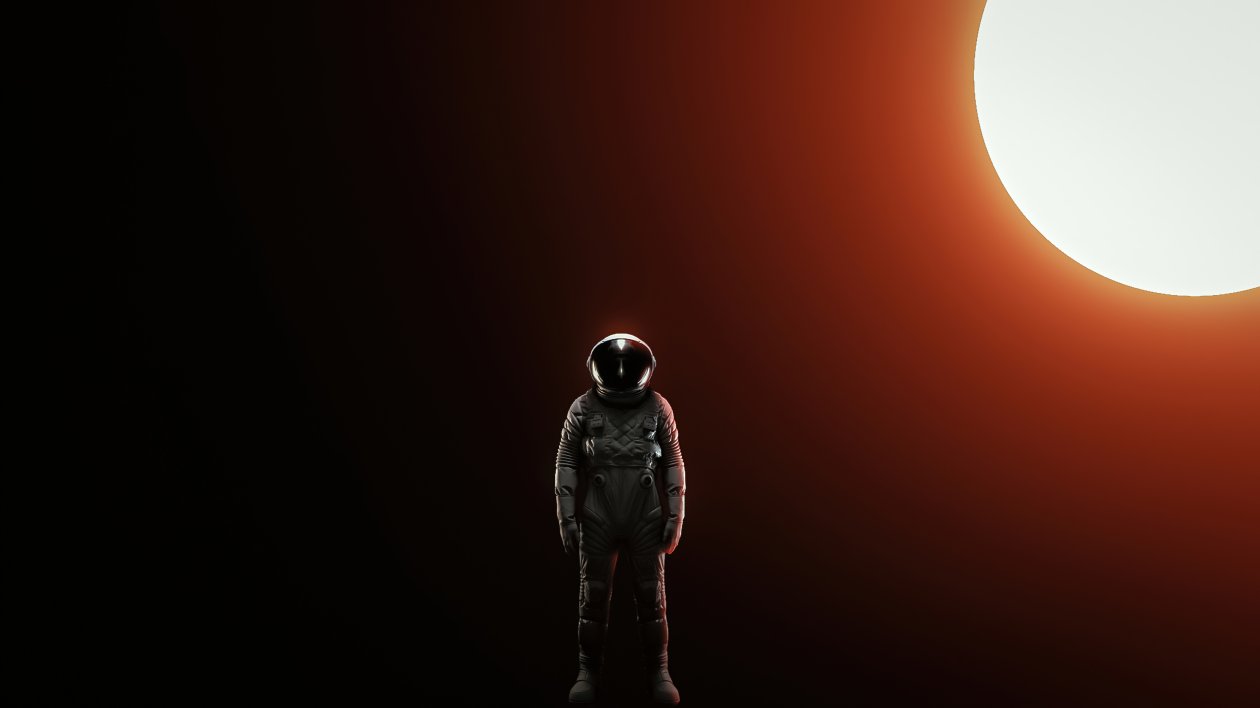 Alone Astronaut 4k
