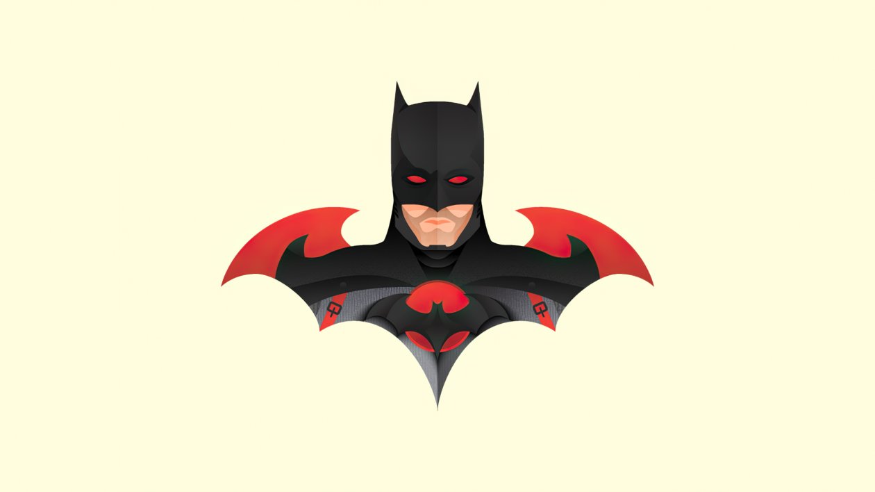 Batman New 4k Minimalism