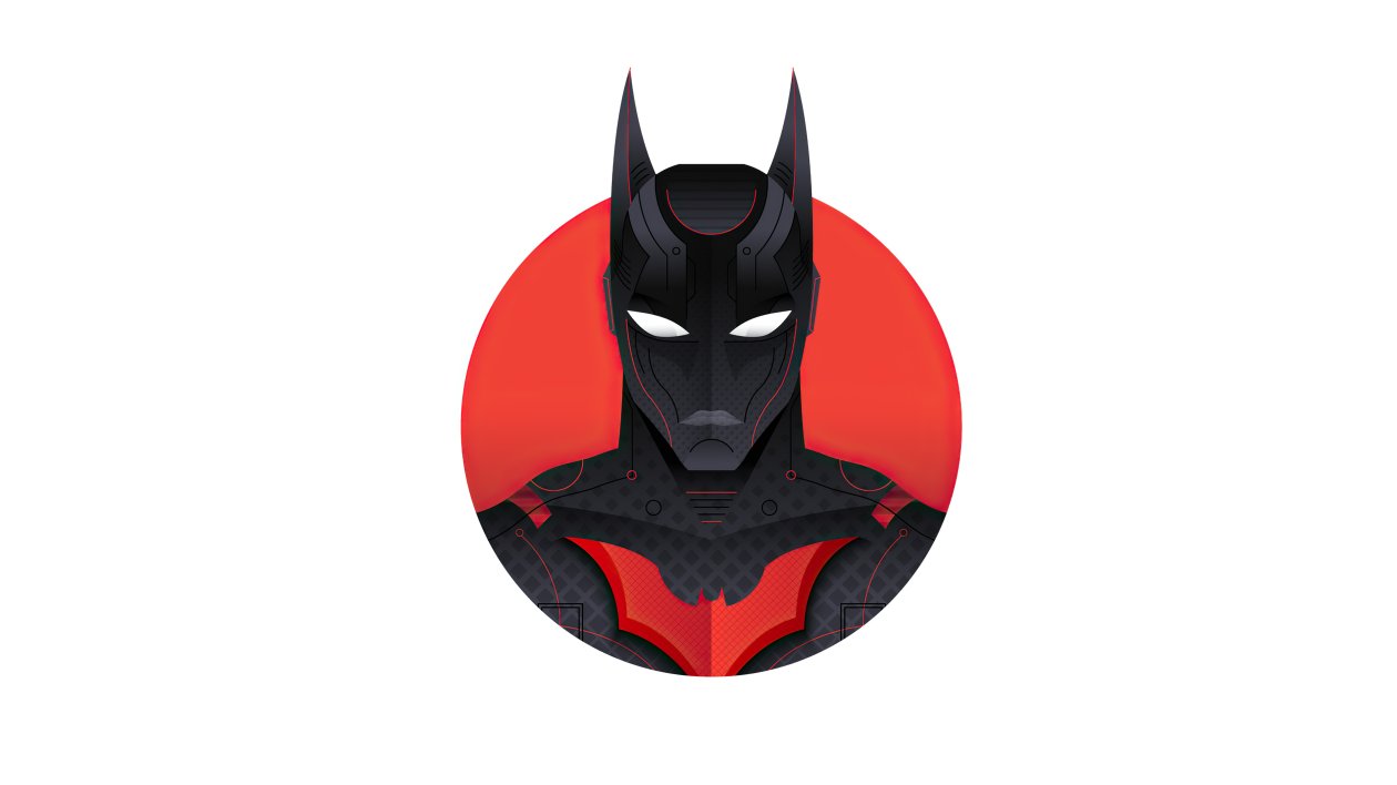 Batman Beyond 4k Minimalism
