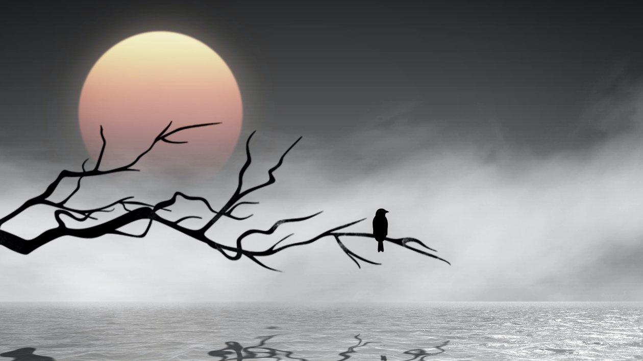 Crystal Winter Lake 4k