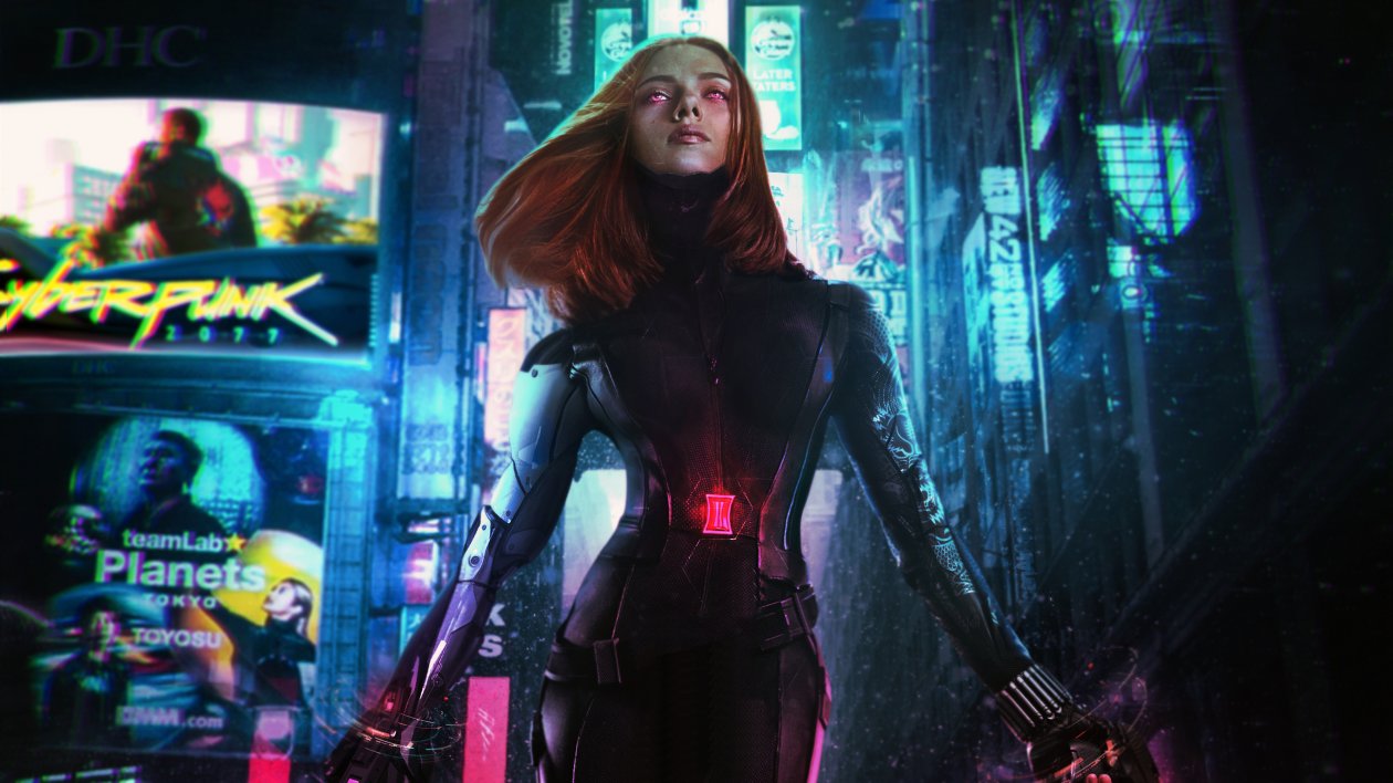 Cyberpunk 2077 Black Widow