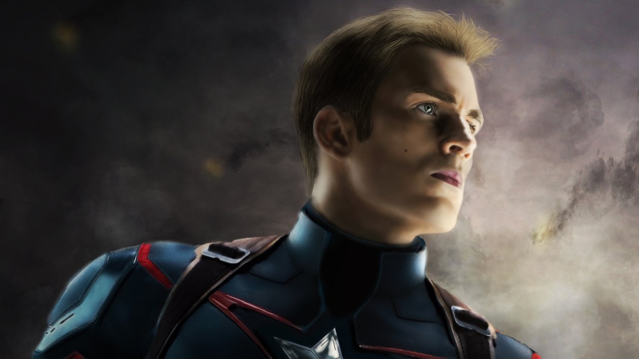 Captain America 5k Art