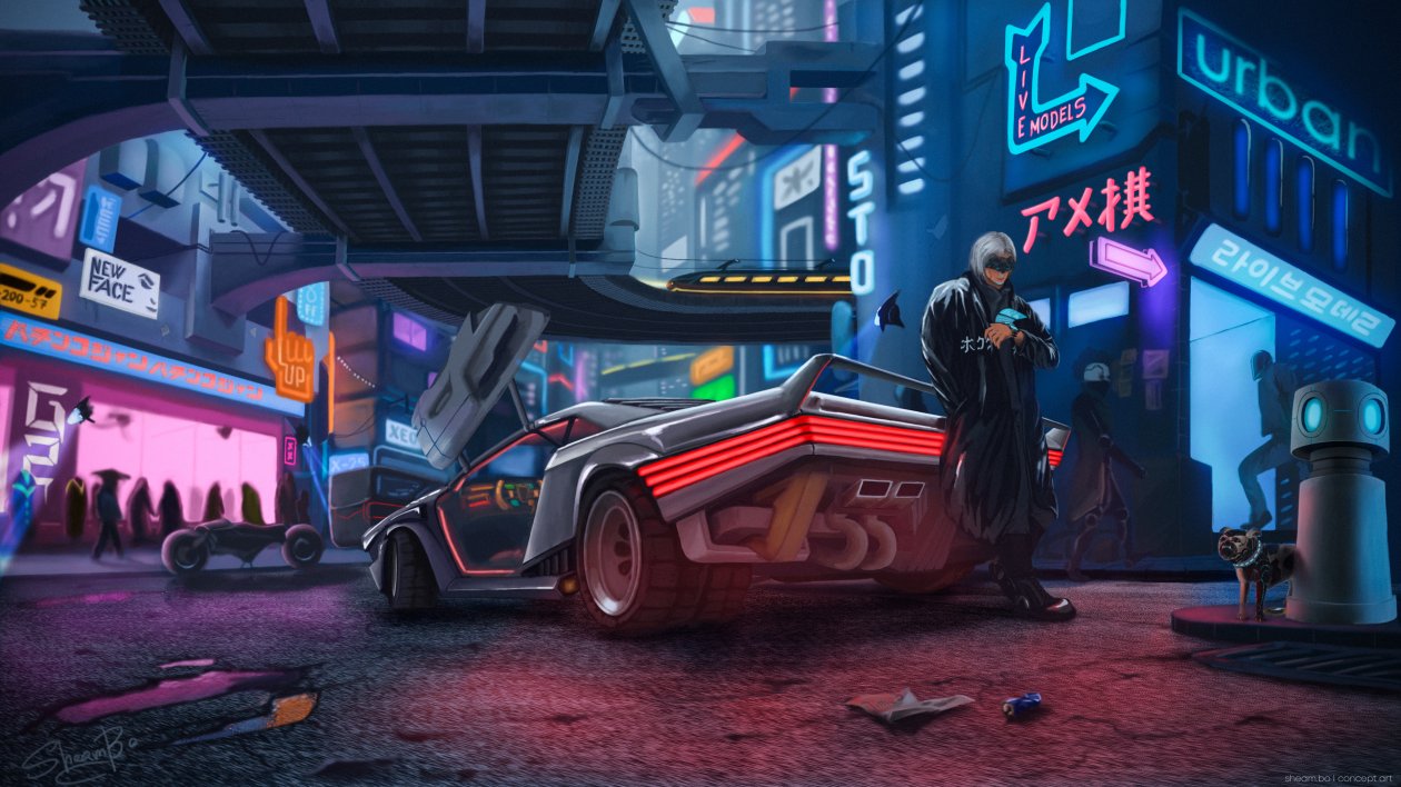 Cyberpunk 2077 Fan Art 4k