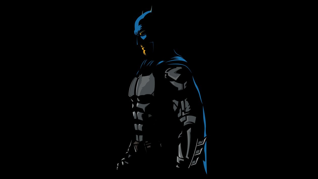 Batman 4k Minimalism Artwork