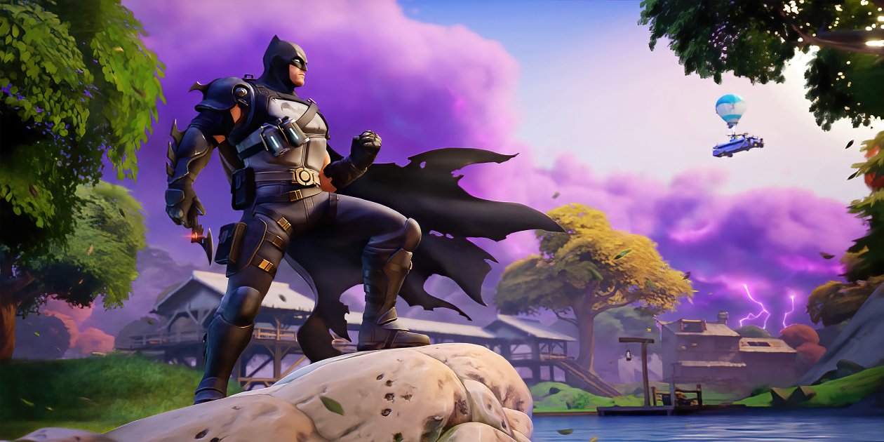 Batman In Fortnite Game 5k