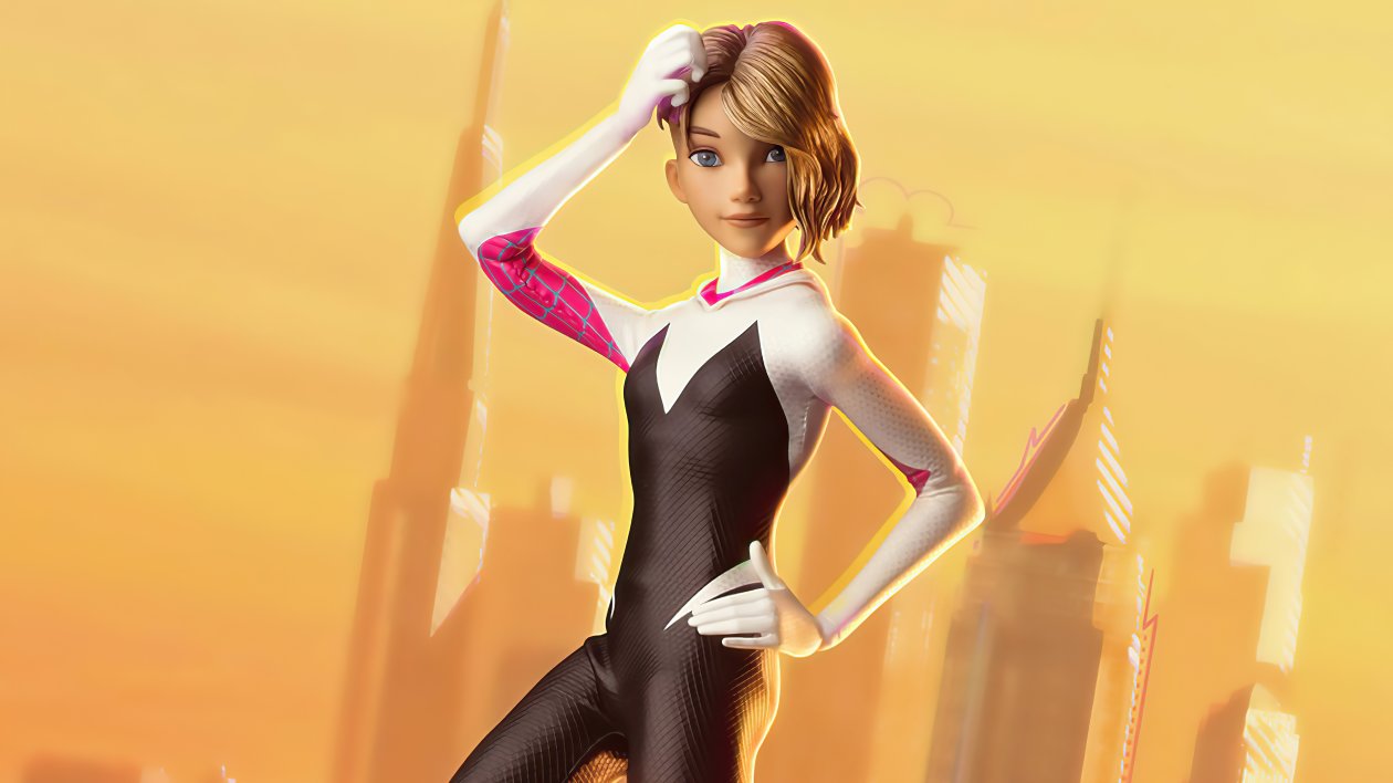 Gwen Stacy Toy Artwork 4k