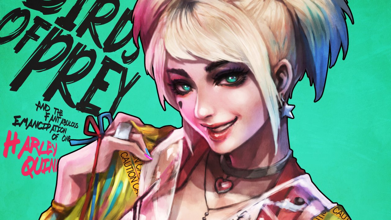 Harley Quinn Birds Of Prey Digital Artwork 4k